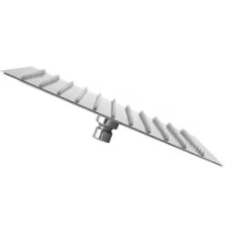 Soffione Doccia Slim Quadrato 30x30 Cm In Acciaio Cromato -Hansgrohe Negozio 31938081 5