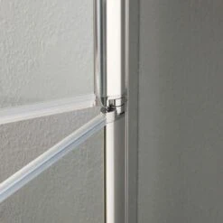 BOX DOCCIA DISABILI ANZIANI 90x90 IN CRISTALLO CON DOPPIA APERTURA A BATTENTE -Hansgrohe Negozio 3214869 5