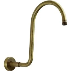 Braccio Doccia Tondo In Ottone Finitura Bronzo 305 Mm Sphera Bronzo