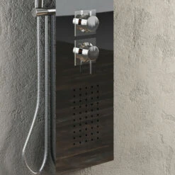 Colonna Doccia 001 Con 4 Funzioni In Acciaio Inox Getto A Cascata Cromo Lucida -Hansgrohe Negozio 32698861 4