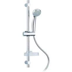 Saliscendi Box Doccia Asta Con Doccetta Acciaio E Abs 3 Getti Mod. Aurora -Hansgrohe Negozio 3310399 3