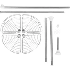 Mensola Doccia Telescopica In Acciaio Inox A 4 Ripiani Per Bagno Doccia 9 Mensola Doccia Telescopica In Acciaio Inox A 4 Ripiani Per Bagno Doccia -Hansgrohe Negozio 35183092 5