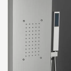 Pannello Colonna Doccia In Acciaio Con Miscelatore Cascata Idromassaggio Sirmione Colore: Silver -Hansgrohe Negozio 35911890 5