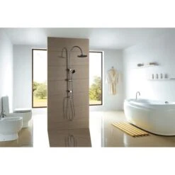 Colonna Doccia Serie Gru Con Soffione Di Diametro 20 Cm E Doccino 5 Funzioni -Hansgrohe Negozio 3606995 3