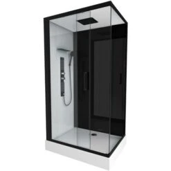 Cabina Doccia Rettangolare 110x80x215 Cm - Rettangolo Di Dualità -Hansgrohe Negozio 36406863 3