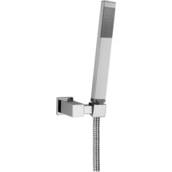 Set Doccia Duplex Paffoni Level Abs Cromo Con Supporto A Muro