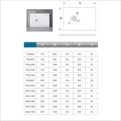Piatto Doccia Bianco 90x120cm In Pietra Artificiale E Mesina Mista Effetto Ardesia Ruvido Piletta E Tubo Inclusi Spessore Di 3 Cm -Hansgrohe Negozio 38724938 5