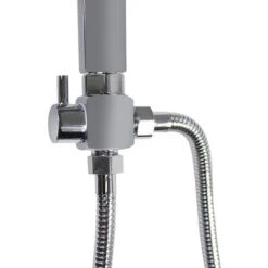Colonna Doccia Da Bagno Saliscendi Con Soffione Fisso Doccetta Telefono Multigetto Asta 98 Cm Con Portasapone Sistema Anticalcare Box Doccia -Hansgrohe Negozio 38904637 4