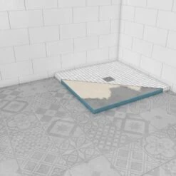 BAC Doccia Ricevitore Con Tavolo 90x90cm Screen Personalizzato Piovoso 90 Per Doccia Italiana