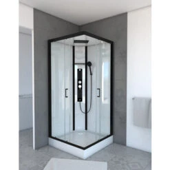 Cabina Doccia Quadrata 90x90x215 Cm - Quadrato Di Fabbrica 90 -Hansgrohe Negozio 39652136 4