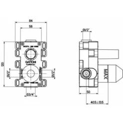 Set Doccia In Colore Oro Spazzolato Gattoni Easy 1490/PDSG Oro Spazzolato -Hansgrohe Negozio 40495153 3