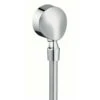 Hansgrohe Prese D'acqua A Muro - Presa D'acqua FixFit E, Con Valvola Di Non Ritorno E Giunto Sferico, Cromata 27505000