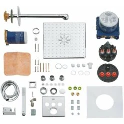 Grohe SmartControl Perfect - Set Doccia Con Rubinetto Ad Incasso, Cromato 34712000 -Hansgrohe Negozio 42468704 3