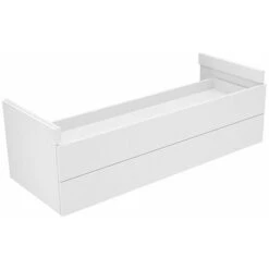 Mobile Sottobanco EDITION 400 PLANNING Con Foro Sifone 1400x437x535mm Antracite / Antracite KEUCO