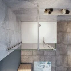 Doccia Walk In 100x190 Cm (Parete Fissa 70 Cm + Paretina 30 Cm) Vetro Temperato Trasparente Anticalcare 8 Mm Con Barra Stabilizzatrice 90 Cm Tagliabile 7 Doccia Walk In 100x190 Cm (Parete Fissa 70 Cm + Paretina 30 Cm) Vetro Temperato Trasparente Anticalcare 8 Mm Con Barra Stabilizzatrice 90 Cm Tagliabile -Hansgrohe Negozio 46314533 3