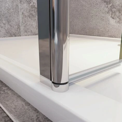 Doccia Walk In 100x190 Cm (Parete Fissa 70 Cm + Paretina 30 Cm) Vetro Temperato Trasparente Anticalcare 8 Mm Con Barra Stabilizzatrice 90 Cm Tagliabile 4 Doccia Walk In 100x190 Cm (Parete Fissa 70 Cm + Paretina 30 Cm) Vetro Temperato Trasparente Anticalcare 8 Mm Con Barra Stabilizzatrice 90 Cm Tagliabile - immagine 4