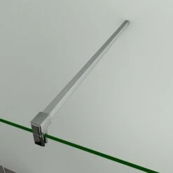 Parete Doccia Walk-in Con Barra Stabilizzatrice Tagliabile 90cm Cristallo Temperato Tasparente Anticalcare 50x200cm -Hansgrohe Negozio 4733086 4