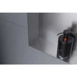 Nicchia Da Parete Senza Telaio In Acciaio Inox Con Ripiano Portaoggetti NT303010X - 30 X 30 X 10 Cm (L X A X P) - Colore Selezionabile Acciaio Satinato -Hansgrohe Negozio 50684943 4