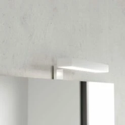 ARREDO BAGNO A TERRA 100CM CELESTE, SPECCHIO 100X60 CON LAMPADA NEW YORK -Hansgrohe Negozio 51764832 4