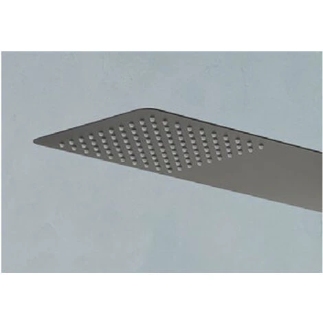 Pannello Doccia Idromassaggio Jesolo Acciaio Inox Nero Opaco Miscelatore Incasso A 3 Vie 3 Pannello Doccia Idromassaggio Jesolo Acciaio Inox Nero Opaco Miscelatore Incasso A 3 Vie - immagine 3