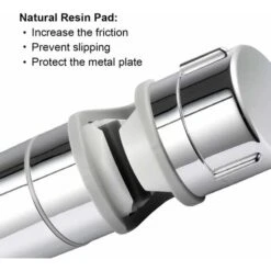 Supporto Per Soffione Doccia Con Staffa Sostituibile Per Doccetta LangRay 19-25 Mm Di Diametro Regolabile In ABS Cromato 【2019 Nuovo Aggiornamento Del Design】 9 Supporto Per Soffione Doccia Con Staffa Sostituibile Per Doccetta LangRay 19-25 Mm Di Diametro Regolabile In ABS Cromato 【2019 Nuovo Aggiornamento Del Design】 -Hansgrohe Negozio 52012964 5