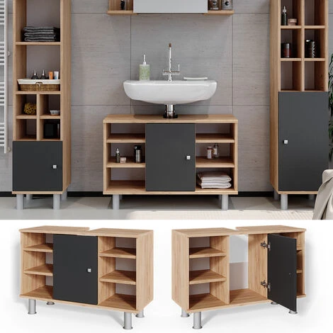 Mobile Lavabo „Fynn Goldkraft/antracite Vicco 2 Mobile Lavabo „Fynn Goldkraft/antracite Vicco - immagine 2