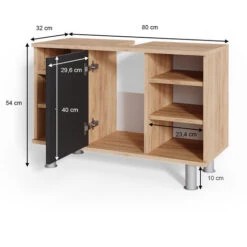 Mobile Lavabo „Fynn Goldkraft/antracite Vicco 7 Mobile Lavabo „Fynn Goldkraft/antracite Vicco -Hansgrohe Negozio 52053132 3