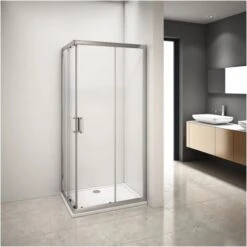 Box Doccia Angolare Con Vetro Trasparente - 70x90 Cm -Hansgrohe Negozio 52802965 4