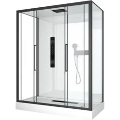 Cabina Doccia Rettangolare 160x85x215 Cm - Fabbrica 2 Xxl -Hansgrohe Negozio 52871299 3