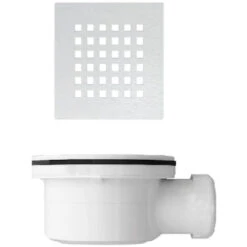 Piletta E Copripiletta Bianca Per Piatti Doccia In Resina
