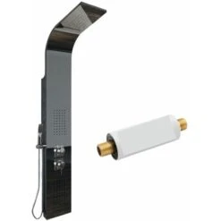 Colonna Doccia Jungle 4 Funzioni Acciaio Inox Anticalcare Getto A Cascata -Hansgrohe Negozio 52881783 4