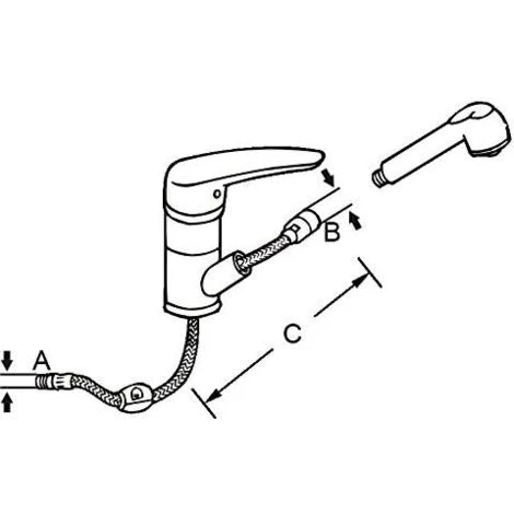 ONECE Flessibile Per Miscelatore Estraibile Da Cucina, M15 / 1 X 1/2“ X 150 Cm, Tubo Flessibile Doccetta Cucina, Tubo Flessibili Per Doccetta Estraibile Ricambio Rubinetto Cucina 3 ONECE Flessibile Per Miscelatore Estraibile Da Cucina, M15 / 1 X 1/2“ X 150 Cm, Tubo Flessibile Doccetta Cucina, Tubo Flessibili Per Doccetta Estraibile Ricambio Rubinetto Cucina - immagine 3
