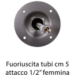 BEL-FER 42/D3 DOCCIA SOLO ACQUA FREDDA Rosso -Hansgrohe Negozio 53358505 3