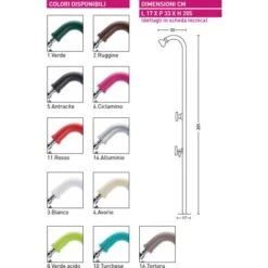 BEL-FER 42/D3 DOCCIA SOLO ACQUA FREDDA Rosso -Hansgrohe Negozio 53358505 4