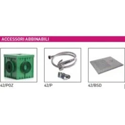 BEL-FER 42/D3 DOCCIA SOLO ACQUA FREDDA Rosso -Hansgrohe Negozio 53358505 5