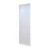 Parete Fissa 68-72 Cm In Acrilico Con Profilo Alluminio Bianco Per Box682