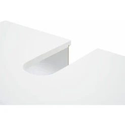 Nova Mobile Sottolavabo Da Bagno In Legno MDF Verniciato Stile Vintage 30x60x60cm Colore : BIANCO -Hansgrohe Negozio 54080643 4