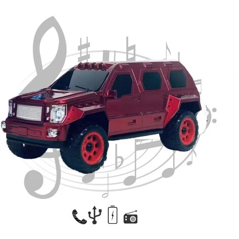 Cassa Speaker Bluetooth Forma Auto Suv Stereo TF USB AUX Portatile Led LD00762 1 Cassa Speaker Bluetooth Forma Auto Suv Stereo TF USB AUX Portatile Led LD00762