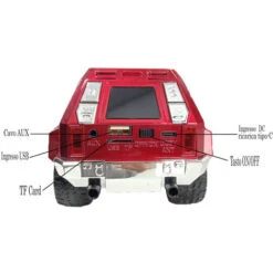 Cassa Speaker Bluetooth Forma Auto Suv Stereo TF USB AUX Portatile Led LD00762 8 Cassa Speaker Bluetooth Forma Auto Suv Stereo TF USB AUX Portatile Led LD00762 -Hansgrohe Negozio 54110274 4