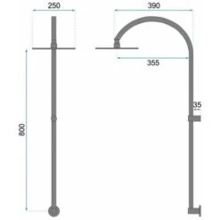 SET DOCCIA REA LUGANO BLACK + BOX -Hansgrohe Negozio 54295357 4