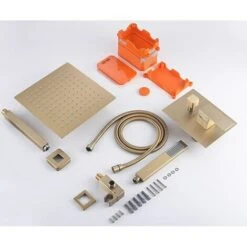 SET DOCCIA DA INCASSO FENIX L.GOLD BOX -Hansgrohe Negozio 54664968 4