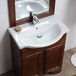 MOBILE BAGNO SALVASPAZIO COMPLETO DA CM 65 ARTE POVERA -Hansgrohe Negozio 5522637 3
