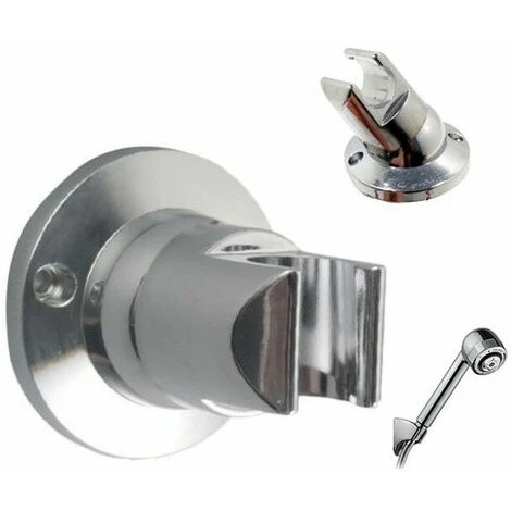 SUPPORTO A MURO PER DOCCIA DOCCETTA ORIENTABILE UNIVERSALE CROMATO 1 SUPPORTO A MURO PER DOCCIA DOCCETTA ORIENTABILE UNIVERSALE CROMATO