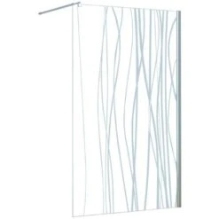 Parete Per Doccia Walk In Serigrafata 140 X 200 Cm - DANNA -Hansgrohe Negozio 59289596 5