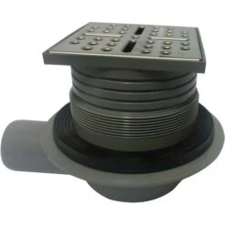 Piatto Doccia Pronto Da Piastrellare DELOS Sifone Fornito In Dotazione - 900 X 900 X 40 Mm - Tagliabile -Hansgrohe Negozio 59289597 3