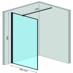 PARETE DOCCIA REA BLER 100 5 PARETE DOCCIA REA BLER 100 -Hansgrohe Negozio 59658777 3