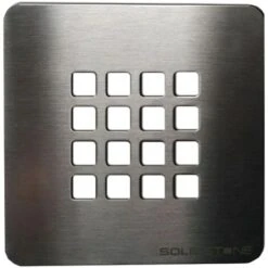 GRIGLIA INOX PER PIATTO DOCCIA ULTRAFLAT 14x14