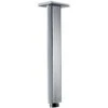 Braccio Doccia A Soffitto Satinato Quadrato Da 20 Cm