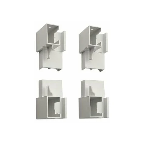 KIT ANGOLI PER BOX DOCCIA 100-T - DH 2 KIT ANGOLI PER BOX DOCCIA 100-T - DH - immagine 2