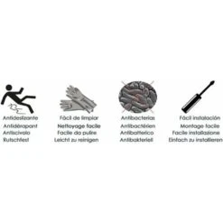 Piatto Doccia In Marmoresina Extra Piatto ALLSTONE - Tutte Le Taglie - 6 Colori - Valvola E Griglia Regalo - Bianco (Ral. 9003) 70X70 CM -Hansgrohe Negozio 64401801 5